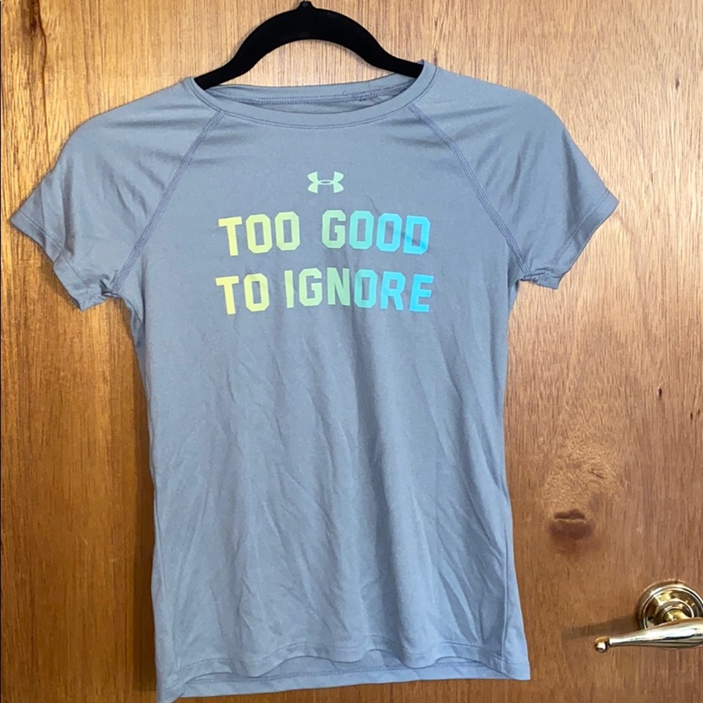 UNDER ARMOR HEAT GEAR SHIRT (KIDS)